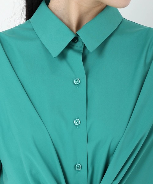 「STRAWBERRY-FIELDS」 半袖ワンピース 2 ネイビー レディース_画像4