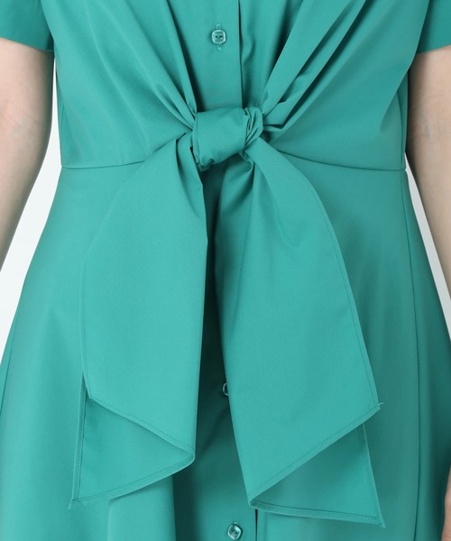 「STRAWBERRY-FIELDS」 半袖ワンピース 2 ネイビー レディース_画像6