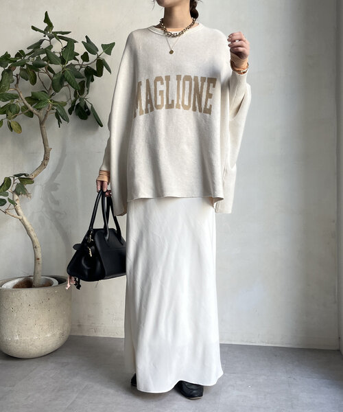 「DouDou」 長袖ニット FREE ブラック レディース_画像4