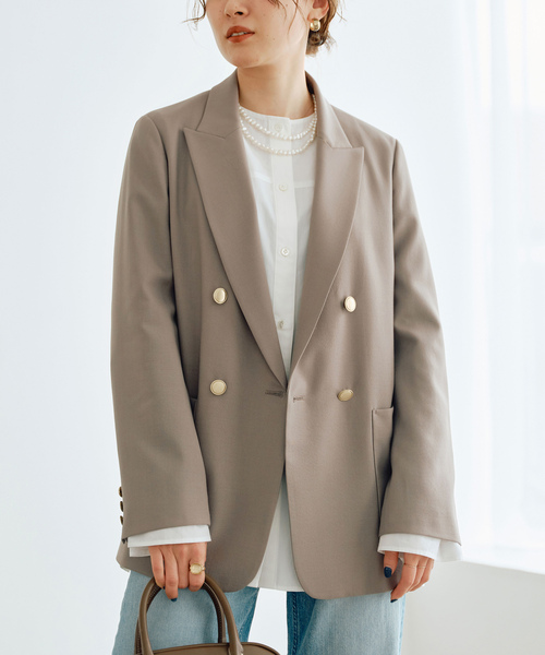 イエナ IENA ウールテーラードジャケット　38 セール】woolテーラードジャケット（テーラードジャケット）｜VERMEIL