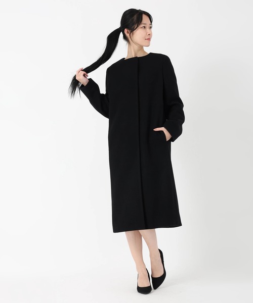 STRAWBERRY-FIELDS（ストロベリーフィールズ） ノーカラーコート