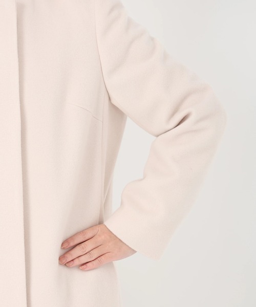 STRAWBERRY-FIELDS（ストロベリーフィールズ） ノーカラーコート