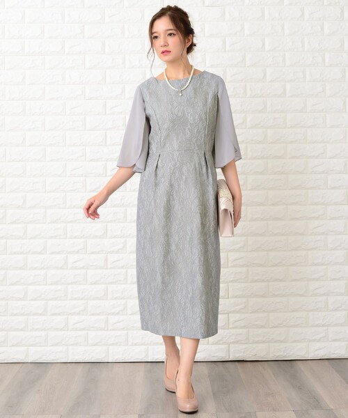 「Lace Ladies」 半袖ワンピース L ブラック レディース_画像7