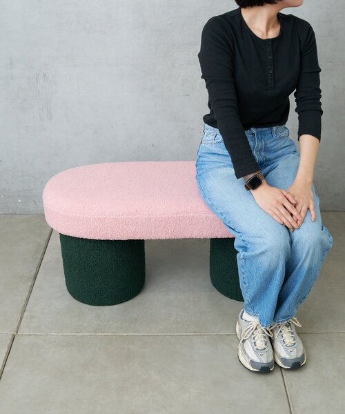 SAHIR（サヒール） 家具 サヒール」Fabric bench ファブリックベンチ