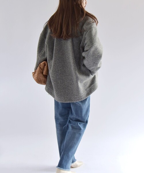 「quaranciel」 テーラードジャケット ONE SIZE ブラック レディース_画像5