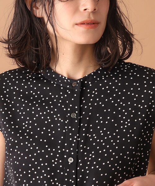 「DRESSTERIOR」 半袖ワンピース 34 ブラック レディースの画像