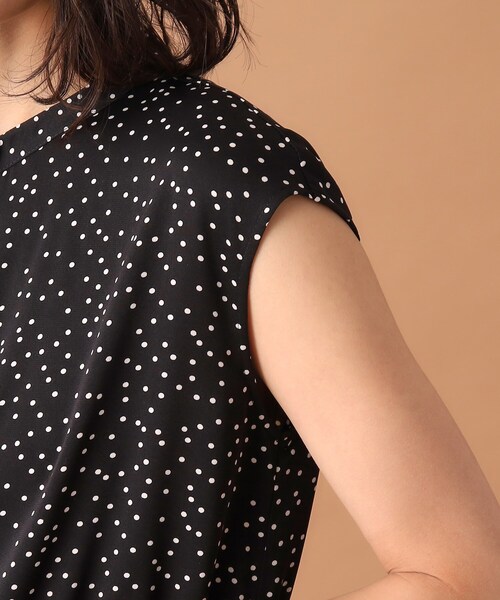 「DRESSTERIOR」 半袖ワンピース 34 ブラック レディースの画像