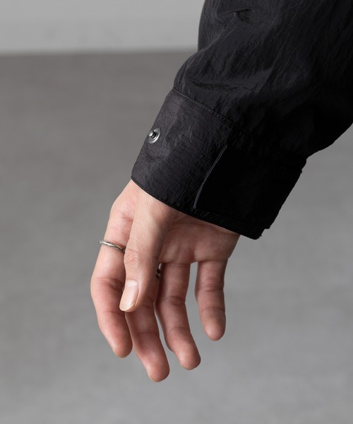 「MAISON CLUB」 ナイロンブルゾン M ネイビー メンズ_画像3