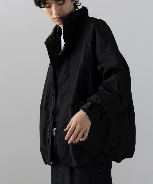 「MAISON CLUB」 ナイロンブルゾン M ネイビー メンズ_画像8