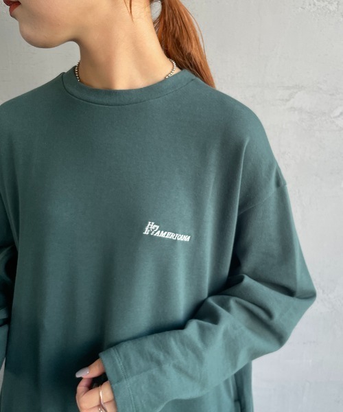 AMERICANA（アメリカーナ） 長袖ワンピース F ブラック レディース