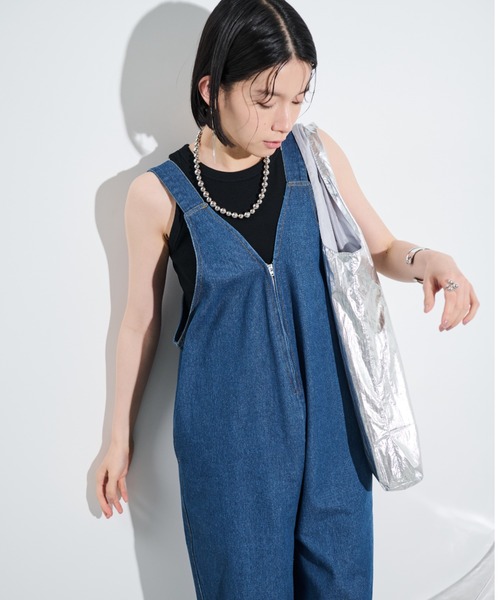 Shelly island（シェリーアイランド） オーバーオール FREE ブルー