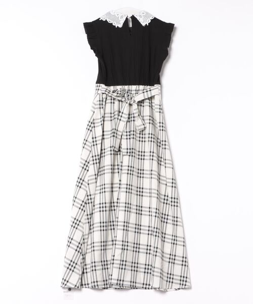 「tocco closet」 ドッキングワンピース M ボルドー レディース_画像2