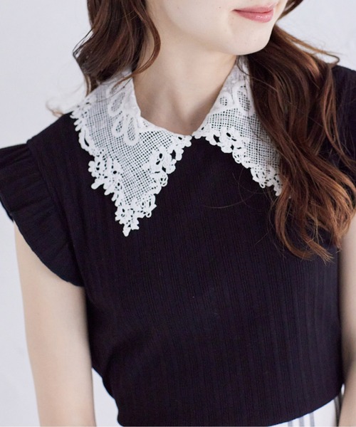 「tocco closet」 ドッキングワンピース M ボルドー レディース_画像4