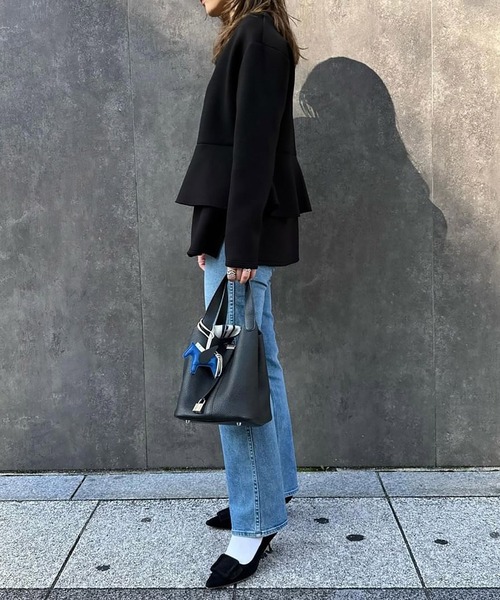 「Emma Taylor」 長袖カットソー FREE ブラック レディース_画像9