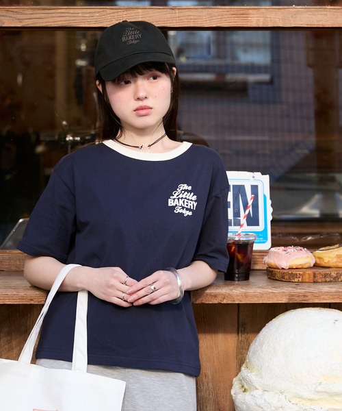 「forksy.」 キャップ「NEWHATTANコラボ」 FREE ブルー レディース_画像6