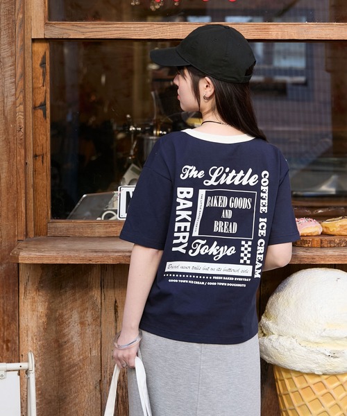 「forksy.」 キャップ「NEWHATTANコラボ」 FREE ブルー レディース_画像7