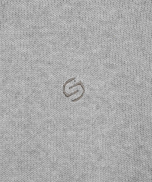 「SILAS」 タートルネックニット M アッシュ メンズ_画像5