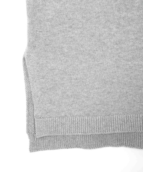 「SILAS」 タートルネックニット M アッシュ メンズ_画像8