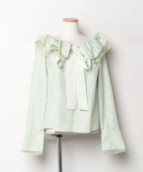 FRAY I.D（フレイ・アイディー） 長袖ブラウス FREE ミント レディース