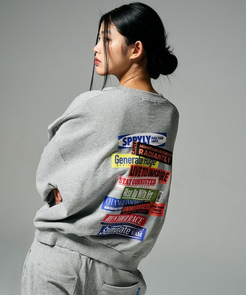 ☆新品☆ALAND スウェット ALAND トレーナー スウェット 「UNISEX」ALAND／アソートプリントプル