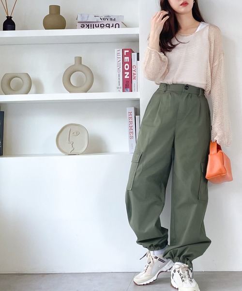 「Java」 カーゴパンツ SMALL ブラック レディース_画像2