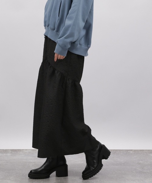 「LAKOLE」 スカート SMALL ブラック レディース_画像2