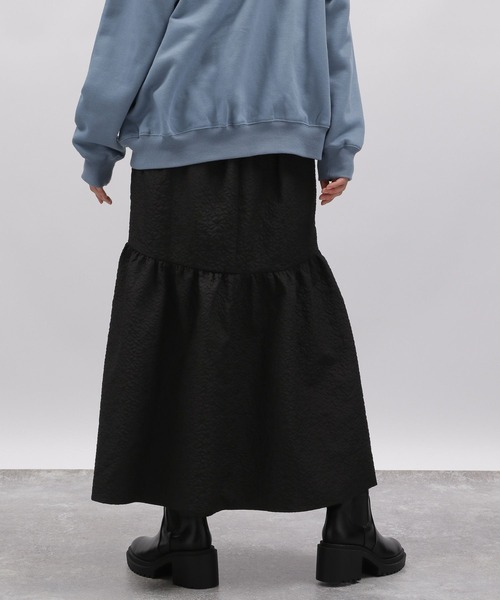 「LAKOLE」 スカート SMALL ブラック レディース_画像3