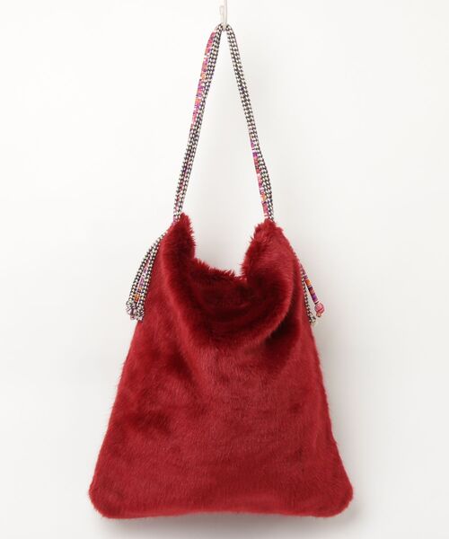 「Amina」 トートバッグ - ネイビー レディース_画像2