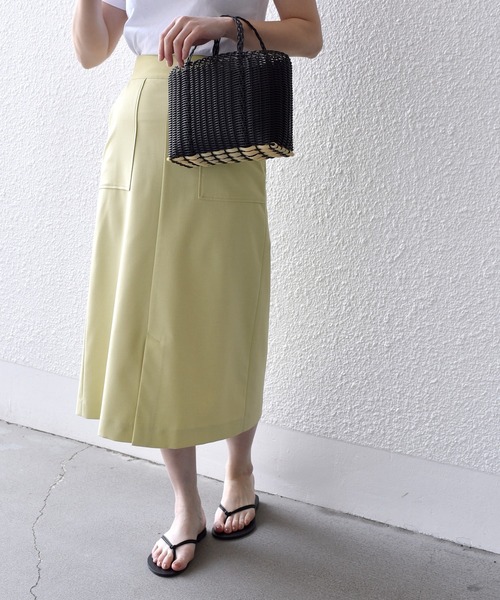 「SHIPS.me」 スカート L モカ レディース_画像7