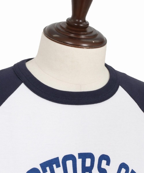 seventy seven tシャツ mt10168-half sleeve raglan t-shirt (77motors