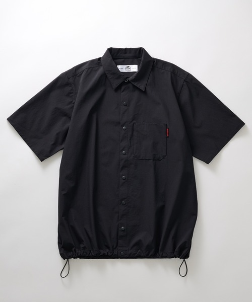シャツ 「RED KAP」限定商品 別注ストレッチナイロン シャツブルゾン　セットアップパンツ展開あり メンズの画像