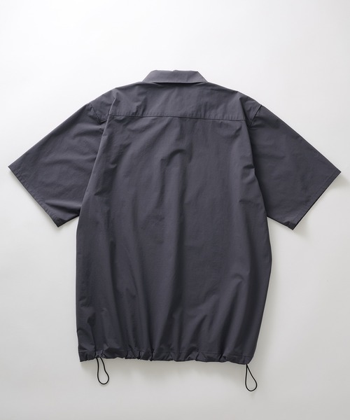 シャツ 「RED KAP」限定商品 別注ストレッチナイロン シャツブルゾン　セットアップパンツ展開あり メンズの画像