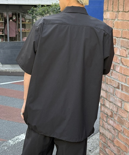 シャツ 「RED KAP」限定商品 別注ストレッチナイロン シャツブルゾン　セットアップパンツ展開あり メンズの画像