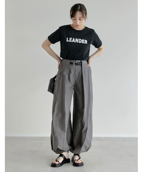 リミフゥ サテン バルーンサルエル パンツ リボン ブラック S 日本製 LIMI feu（サルエルパンツ）のフリマアイテム一覧