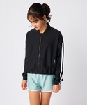 uvカット ラッシュガード 袖ライン入りラッシ...の詳細画像1