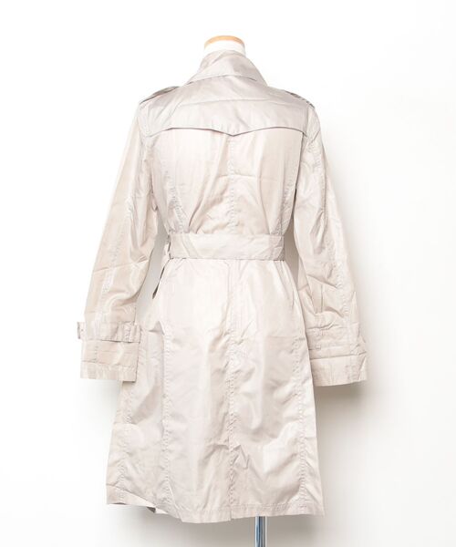 「UNITED ARROWS」 トレンチコート 36 ベージュ レディース_画像2