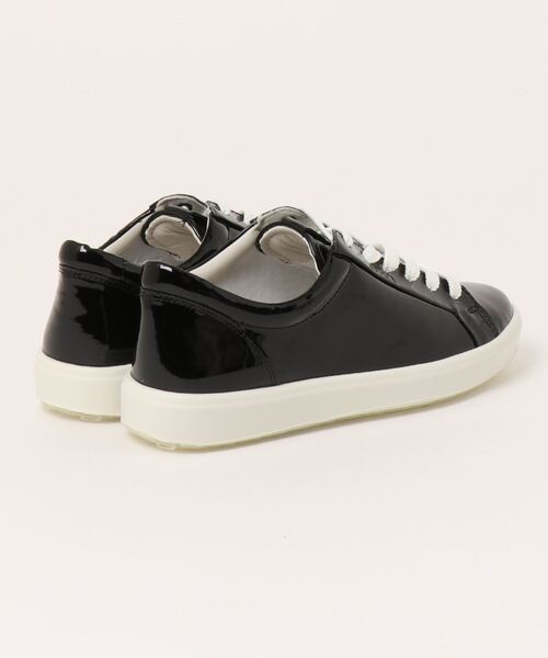 「ECCO」 ローカットスニーカー 37 ブラック レディース_画像2
