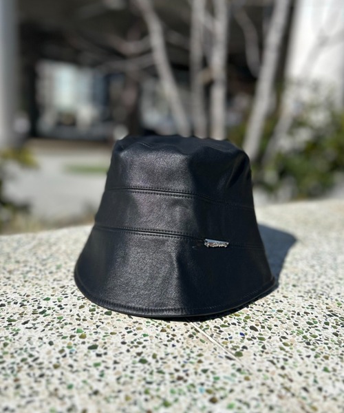 700fill Walts Cotton Bucket Hat ハット 帽子 黒 Walt's Cotton