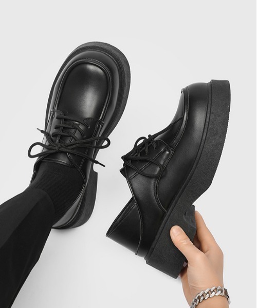 「link lot」 シューズ S ブラック メンズ_画像5