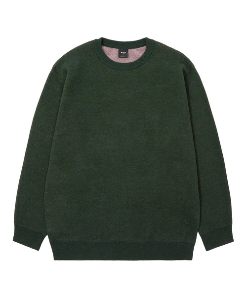 HUF（ハフ） 長袖ニット X-LARGE グリーン系その他 メンズ : ZOZOTOWN 