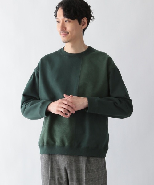 「GLOBAL WORK」 スウェットカットソー SMALL ホワイト メンズ_画像9