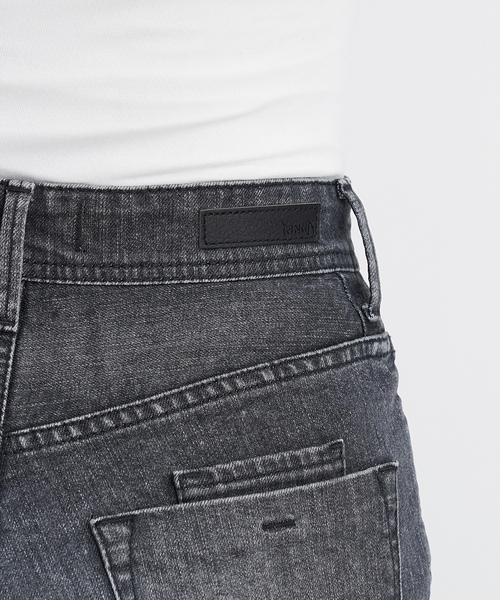 「YANUK」 デニムパンツ 24inch ブラック レディース