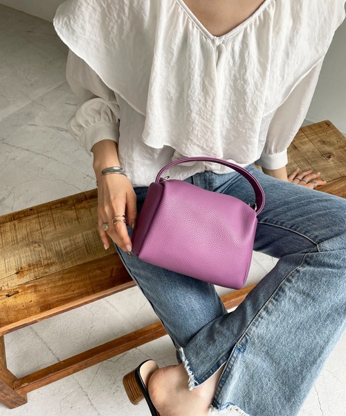 「DISCOAT」 2WAYバッグ FREE グレイッシュベージュ レディース_画像9