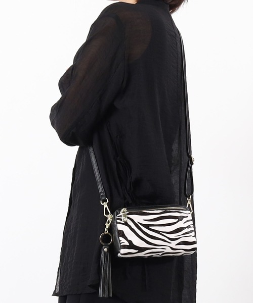 「COOCO」 ショルダーバッグ 9 ベージュ レディース_画像7