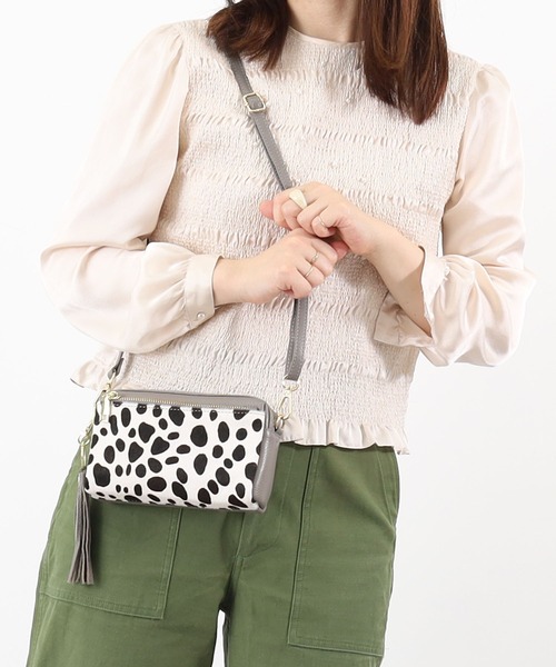 「COOCO」 ショルダーバッグ 9 ベージュ レディース_画像8