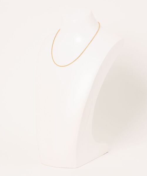 ネックレス 「novice」Rope Chain Necklace「Silver925」 レディースの画像