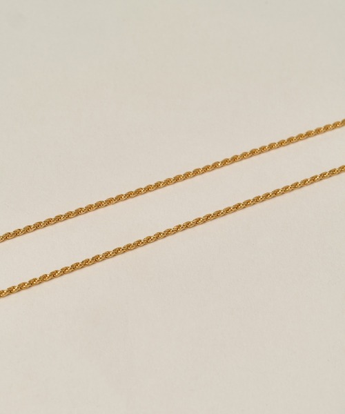 ネックレス 「novice」Rope Chain Necklace「Silver925」 レディースの画像