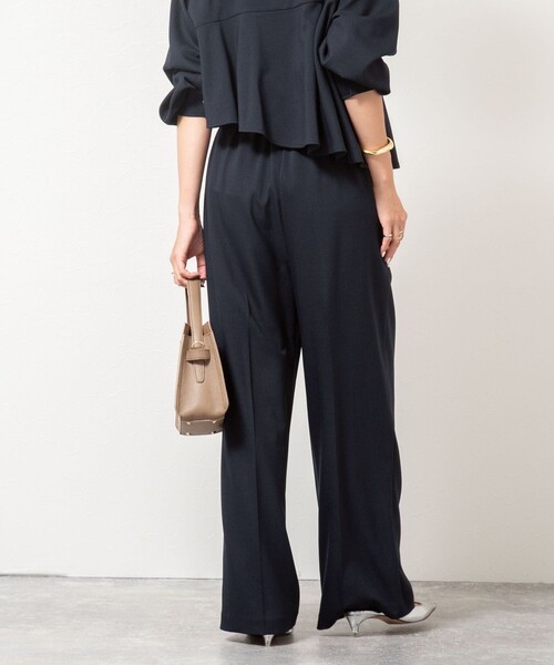 「NOLLEY'S」 パンツ 36 ネイビー レディース_画像6