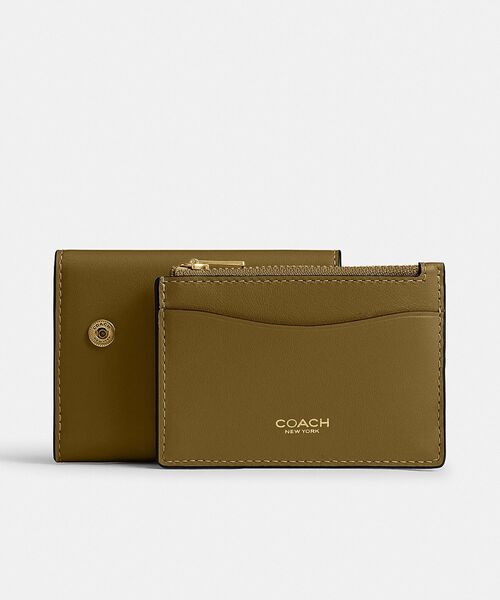 【saku☆】COACH エッセンシャル カード ホルダー ウォレット COACH（コーチ） 財布 エッセンシャル カード ホルダー ウォレット