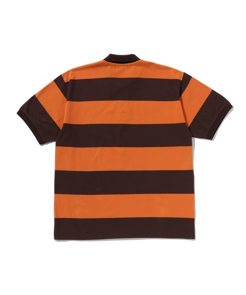 A Bathing Ape ワンポイント ポロ A BATHING APE® One Point Relaxed Fit Polo Shirt | Bape official
